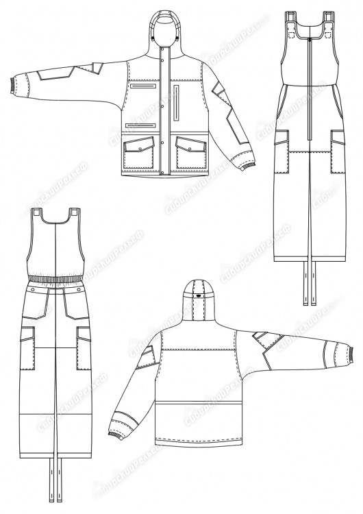 Костюм "Горка-Город" зимняя Костюм "Горка-Город" зимняя