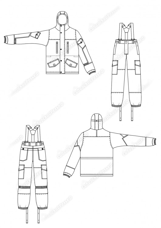 Костюм "Горка на флисе" Костюм "Горка на флисе"